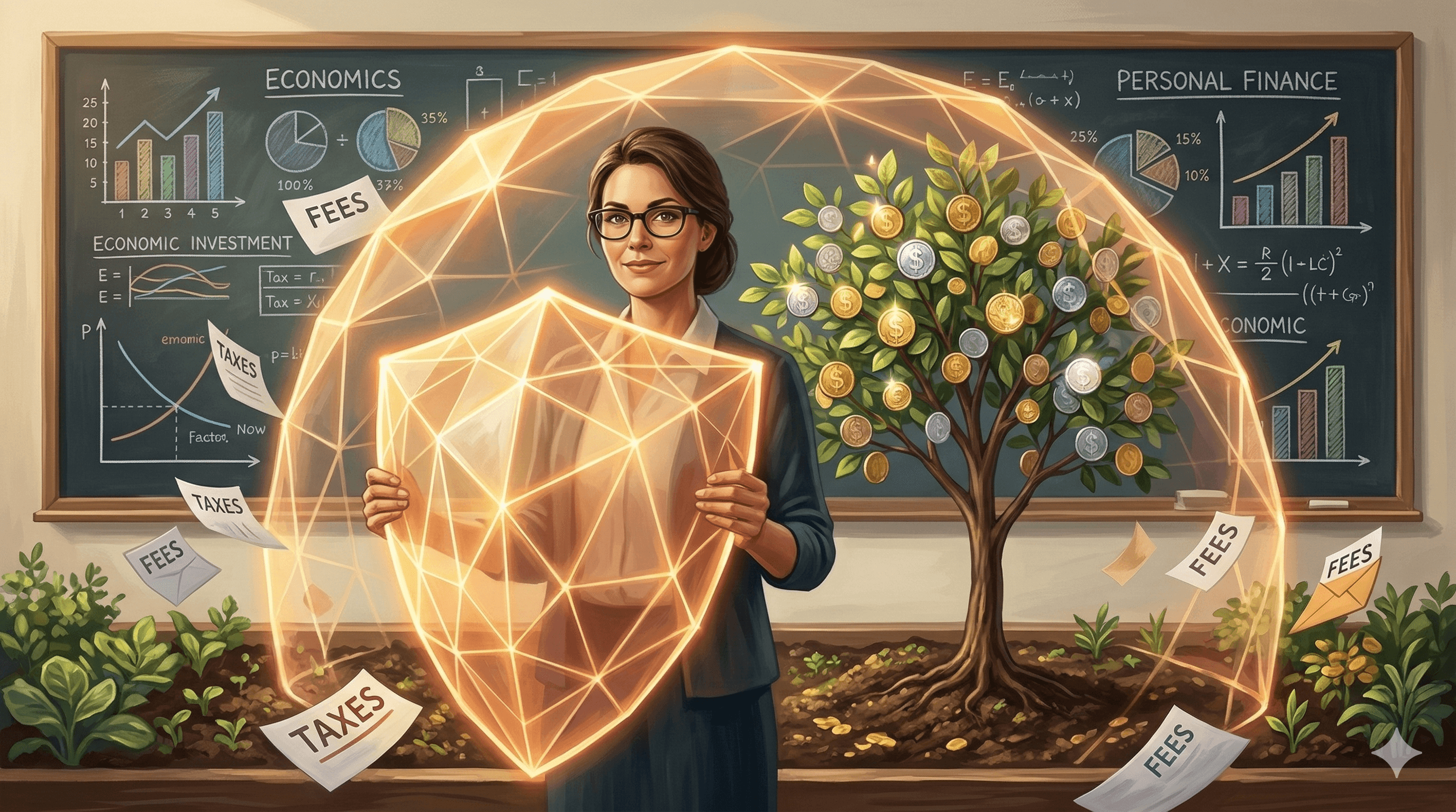 Ilustração do item Planejamento tributário para professores(as)